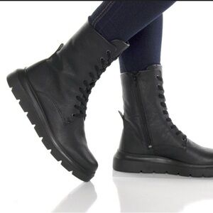 ECCO Nouvelle leather boots size 39 (8-8.5) women’s